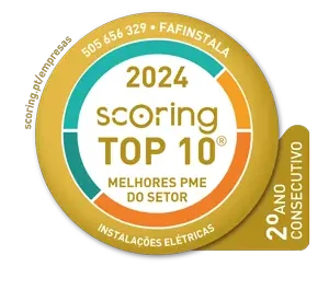 Fafinstala - Top 10 Melhores PME do setor Redes Elétricas 2024